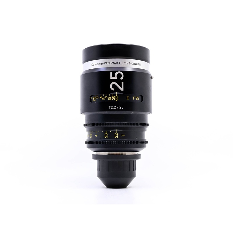 Schneider CINE-XENAR III 25mm T2.2 – PL Fit