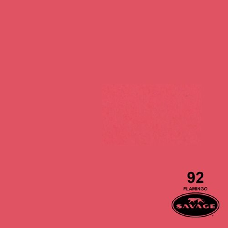 Ciclorama de Papel Flamingo #92 Savage 2.7x11m