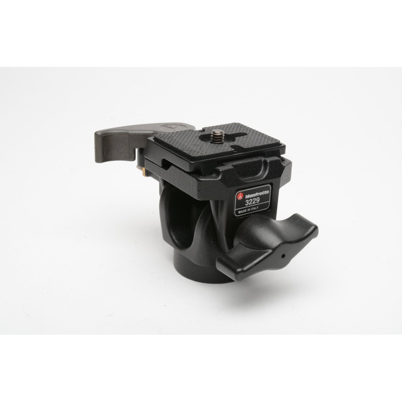 Manfrotto 3229 Swivel Head with Quick Release Plate, Very clean