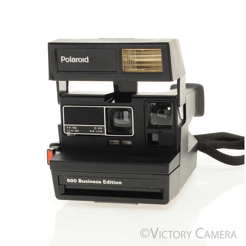 Polaroid Sun 600 Business Edition Black Instant Film Camera [EXC+]