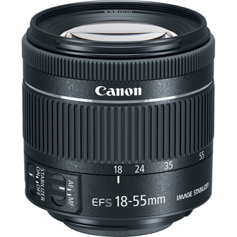 Canon EF-S 18-55mm f/4-5.6 IS STM Lens 1620C002 – New in White Box