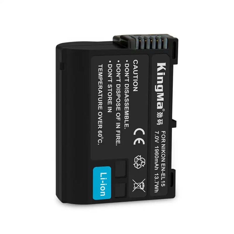 KingMa EN-EL15 | Nikon | 1960mAh | Replacement Battery