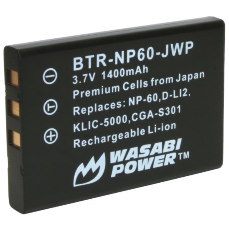 Kodak KLIC-5000 Battery by Wasabi Power