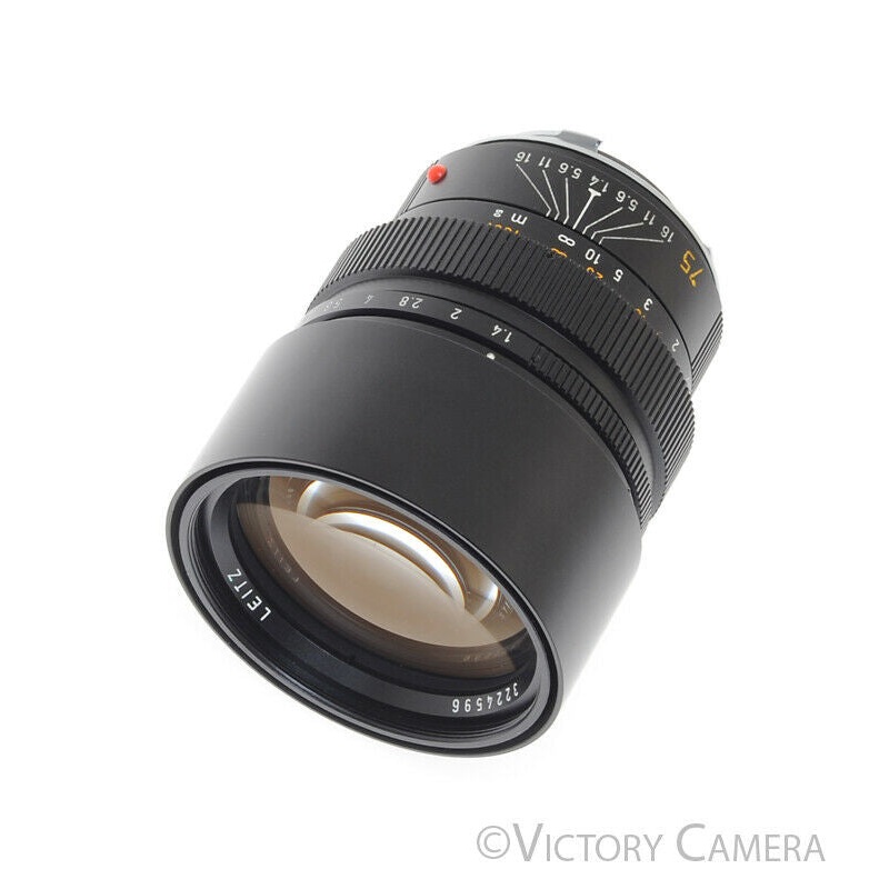 Leica Summilux-M 75mm f1.4 Canada Type II E60 Lens -Mint, CLA’d- [MINT-]