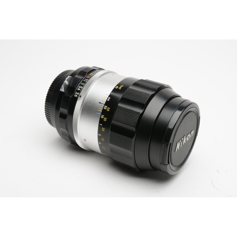 Nikon Nikkor-Q.C 135mm f3.5 Non-AI lens, caps, nice & clean, *Read