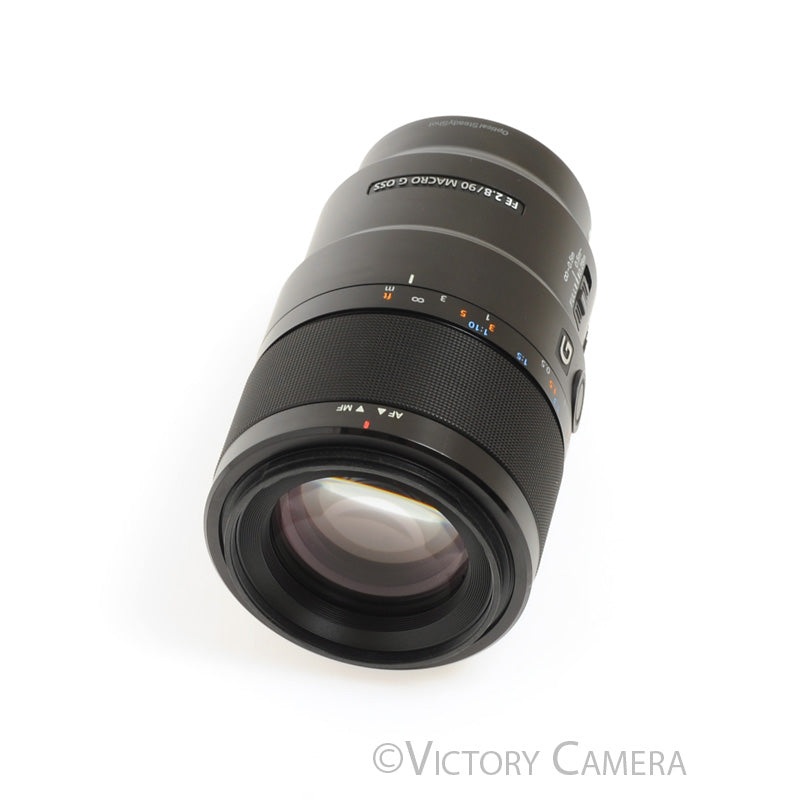 Sony FE 90mm f2.8 Macro G OSS Prime Lens for E Mount w/ Shade [MINT-]