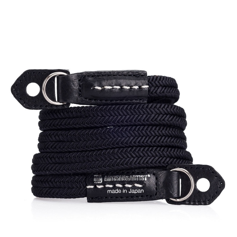 Artisan & Artist* ACAM 310 Silk Neck Strap – Black