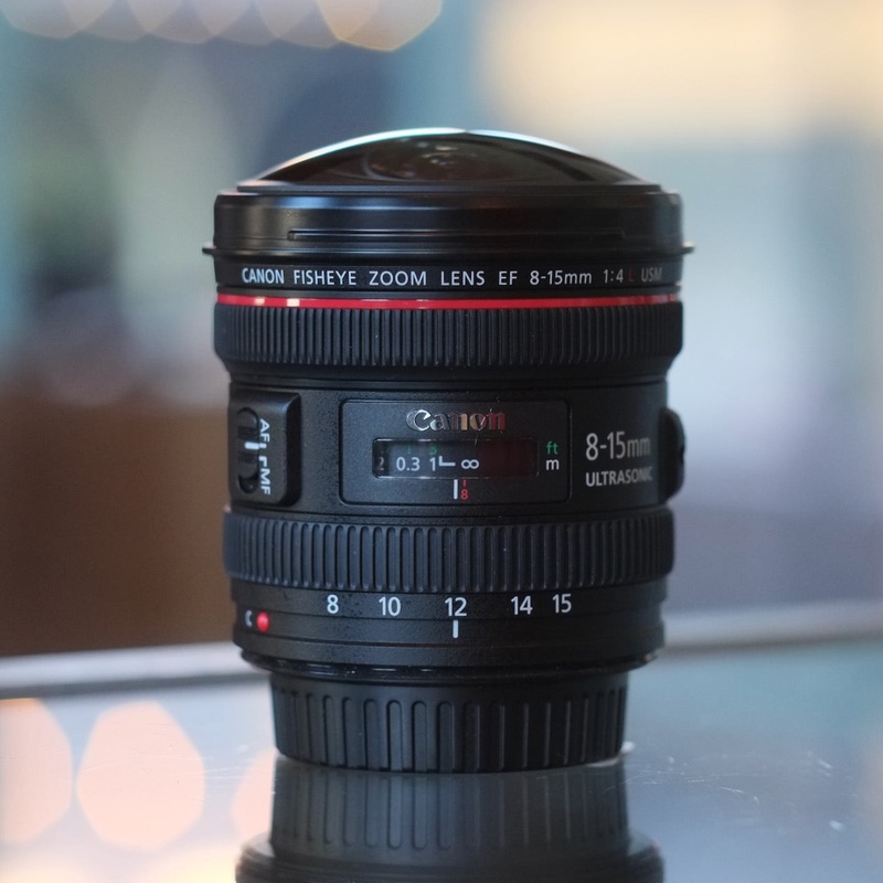 Canon EF 8-15mm f4L USM Fisheye Zoom