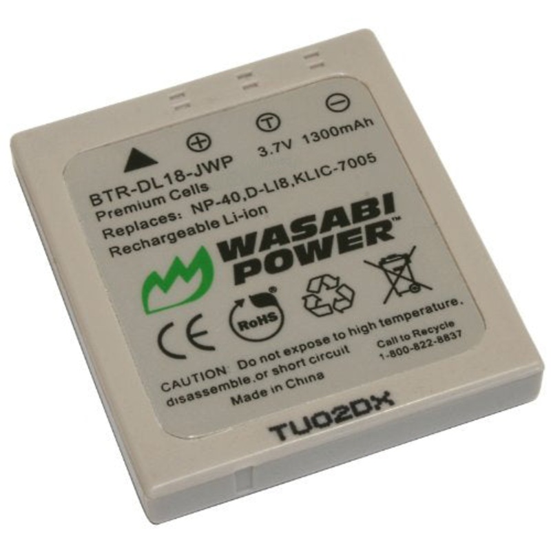 Fujifilm NP-40, NP-40N Battery by Wasabi Power