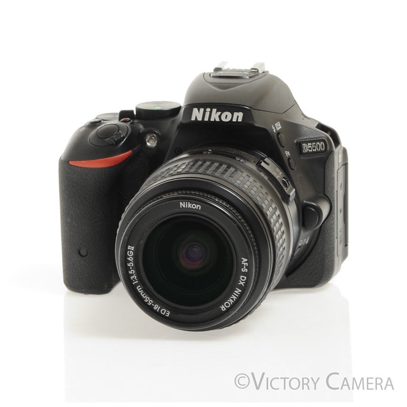 Nikon D5500 24.2MP Digital SLR Camera w/ 18-55mm Zoom Lens 21100 Shots [EXC]
