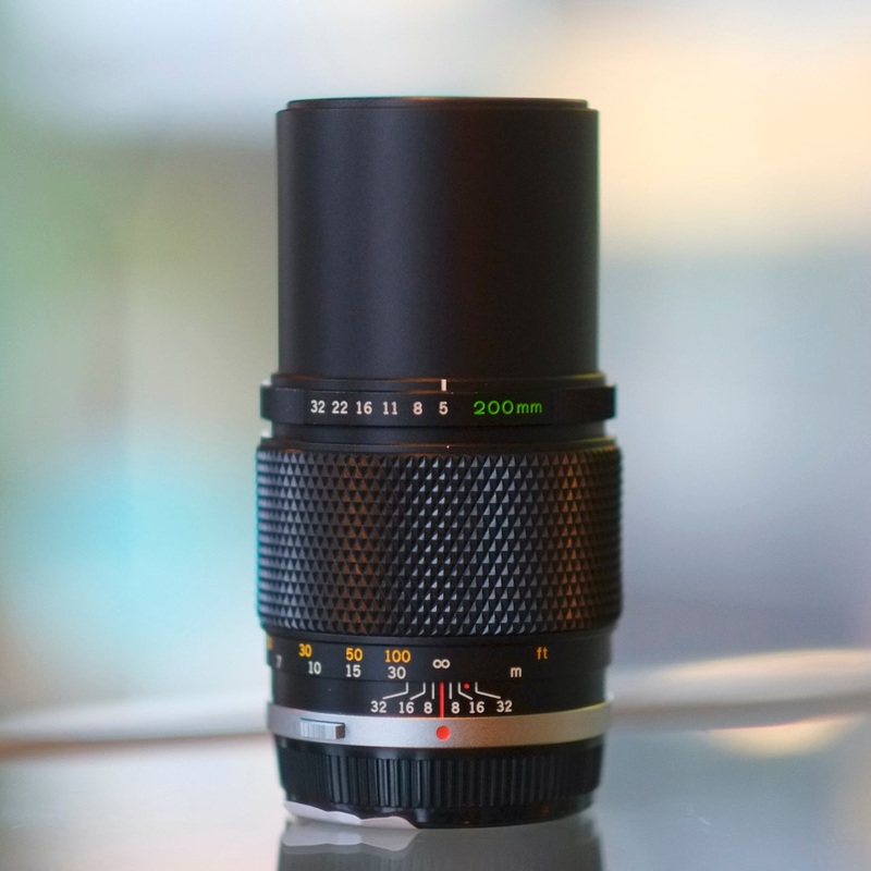 Olympus F.Zuiko Auto-T 200mm f5