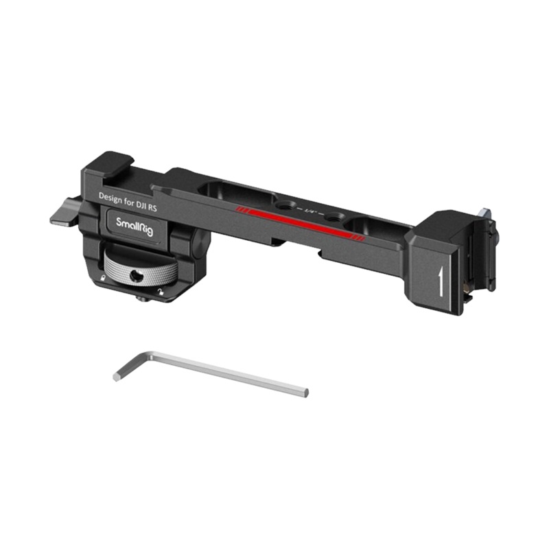SmallRig Monitor Mount with NATO Clamp for DJI RS 2, RSC 2, RS 3, RS 3 Pro and RS 3 Mini