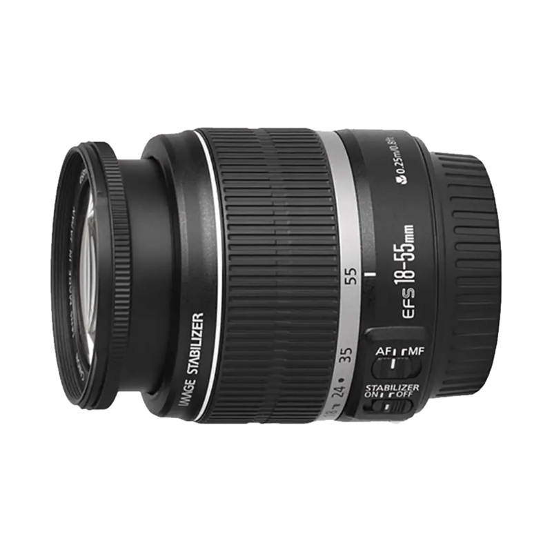 USED Canon EF-S 18-55mm f/3.5-5.6 III Lens – Rating 7/10 (S46721)