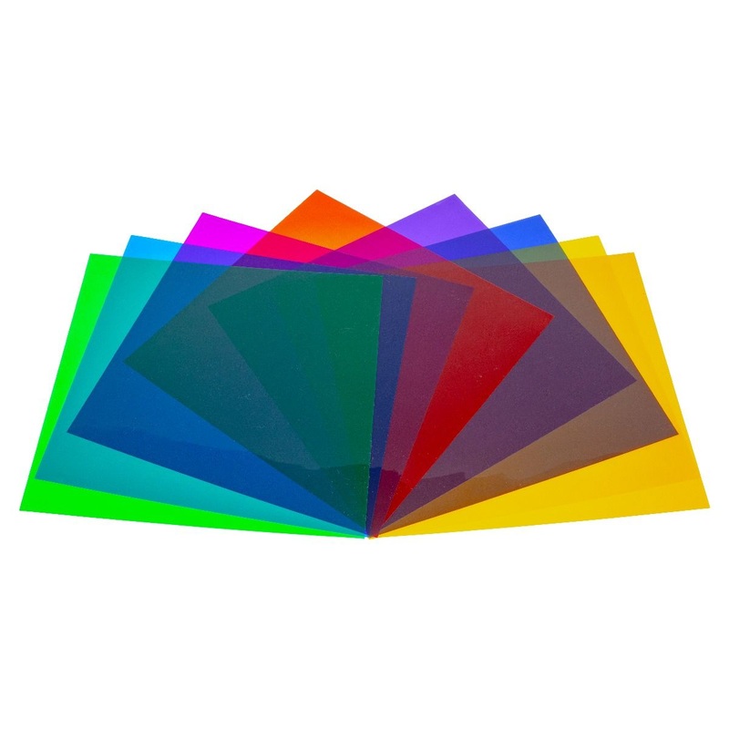 Kit de 8 Filtros de Gel para Lmparas Led
