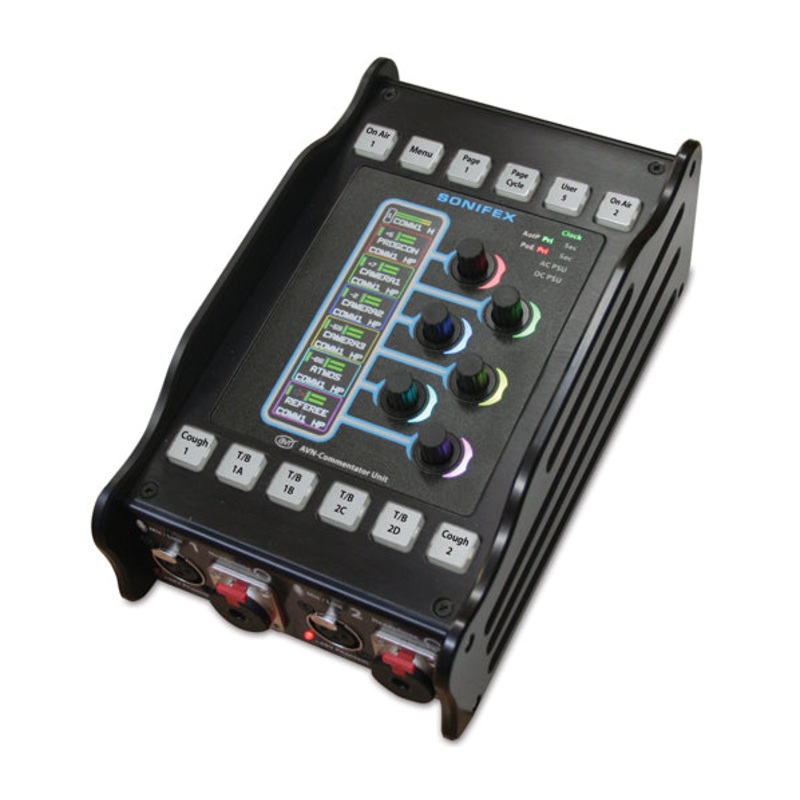 Sonifex AVN-CU2-RAV RAVENNA Commentary Unit for 2 Commentators