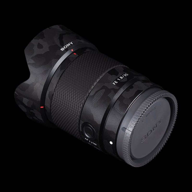 SONY FE 35mm F1.8 Lens Skin Brushed Black