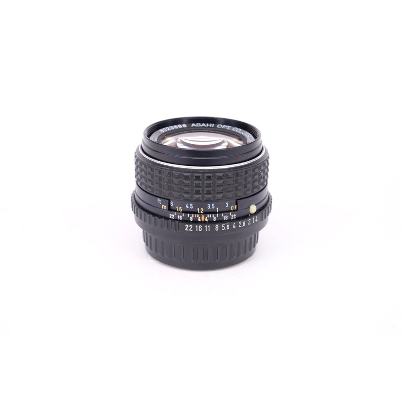 Used Pentax-M 50mm f/1.4 SMC Lens
