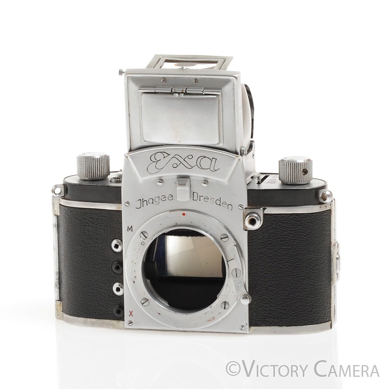 Ihagee Exa Chrome 35mm Camera Body w/ Waist Level Finder [EXC-]