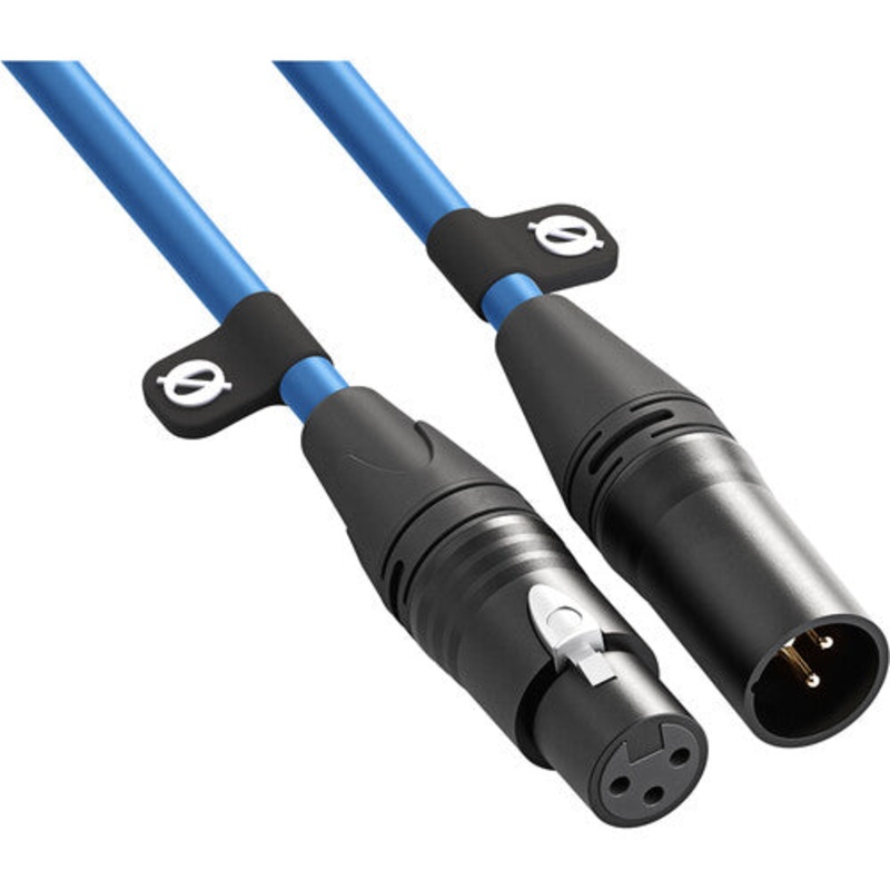 RODE XLR Male to XLR Female Cable (9.8′, Blue)