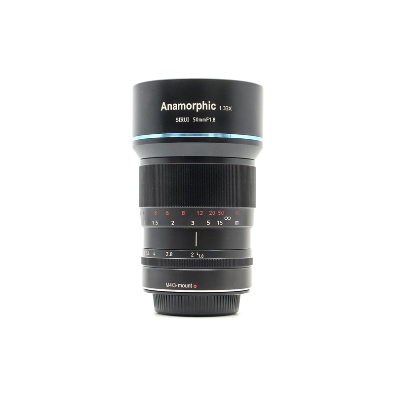 Sirui 50mm f/1.8 1.33x Anamorphic – Micro Four Thirds Fit