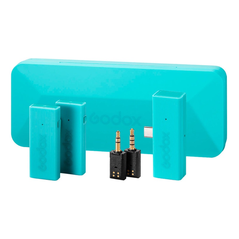 Sistema Micrfono Inalmbrico Dual Godox MoveLink Mini UC Verde Tipo USB-C