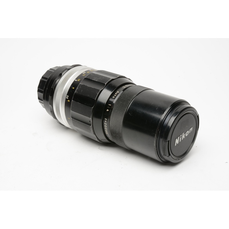 Nikon Nikkor-Q.C 200mm F4 Non-AI lens, Bargain, still great!