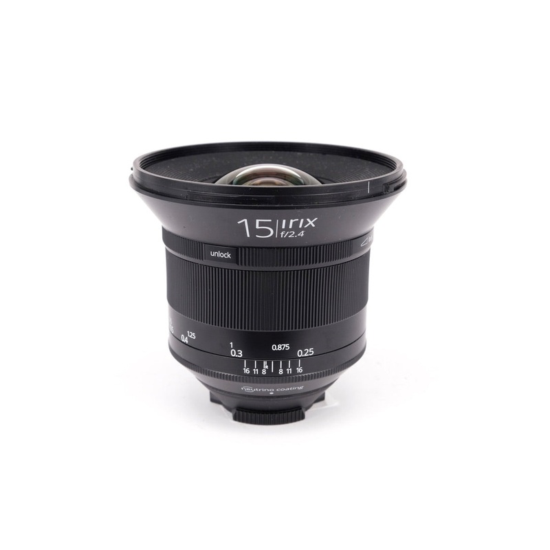 Used Irix 15mm f/2.4 Blackstone Nikon Fit Lens