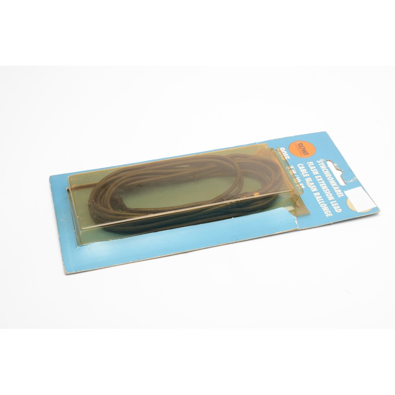 Rowi #9015 10′ male to female flash sync cord – New