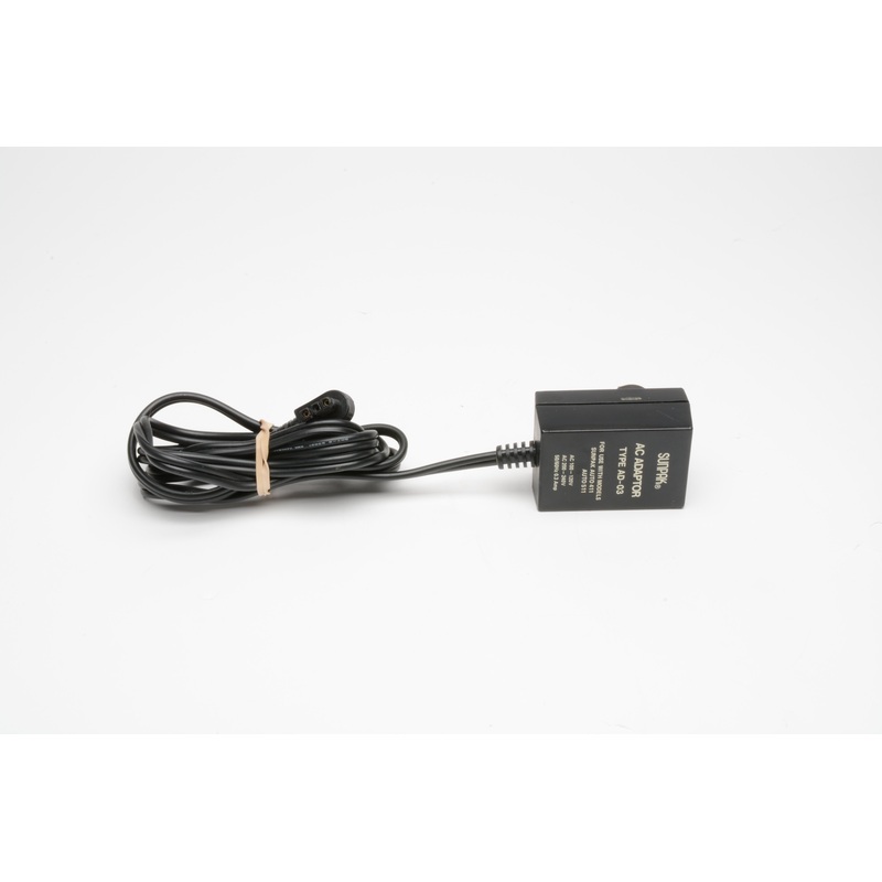 Sunpak AC Adapter AD-03 For Sunpak Flash Models Auto 411/511