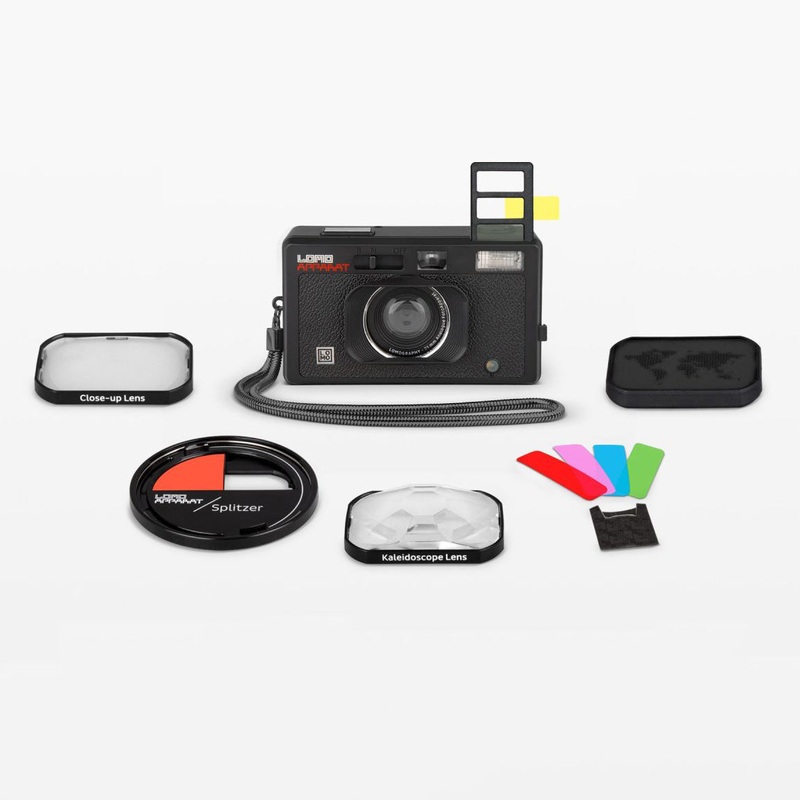 LomoApparat 21 mm Wide-angle 35mm Camera – Black