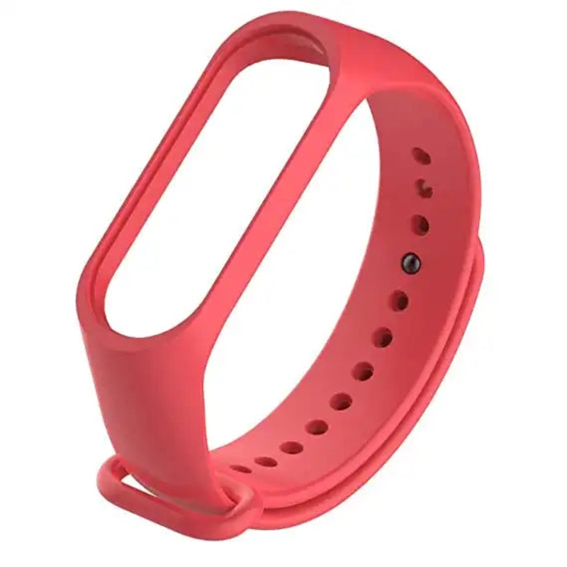 Mi Band 3/4 Strap Silicone Wristband | Bracelet Xiaomi Band 3/4 Wrist Straps Red