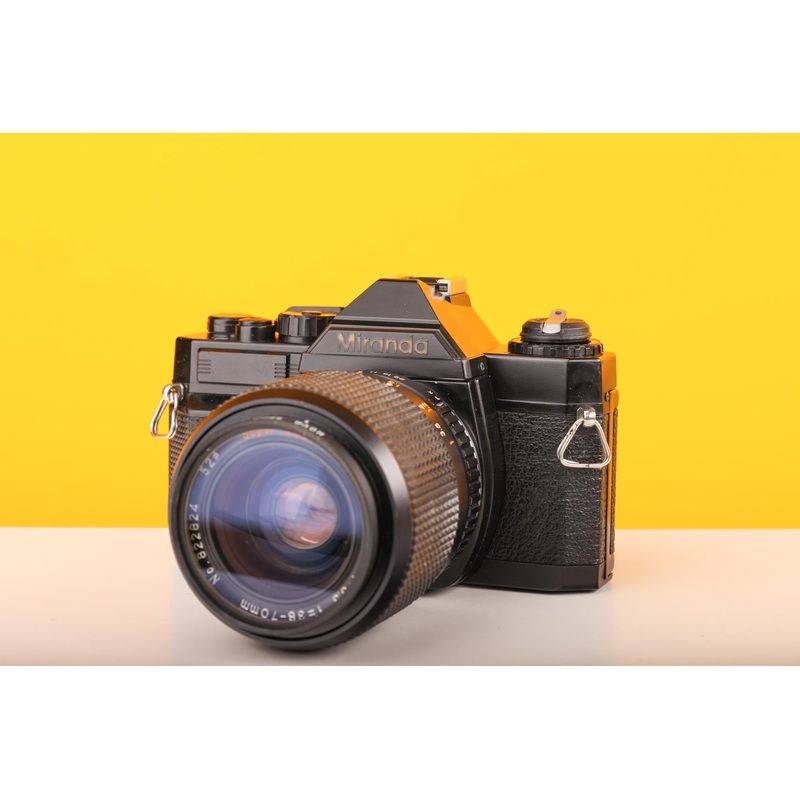 Miranda MS-1 Super 35mm SLR Film Camera with Tokina 38-70mm f4-5.6 Lens