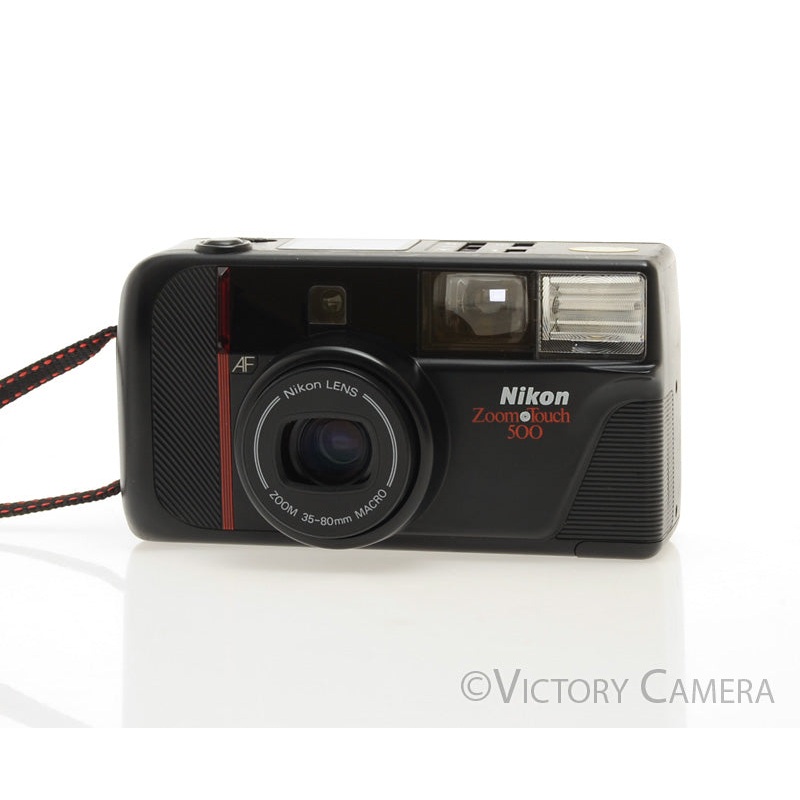Nikon Zoom Touch 500 Point & Shoot Film Camera w/ 35-80mm Zoom Lens [EXC+]