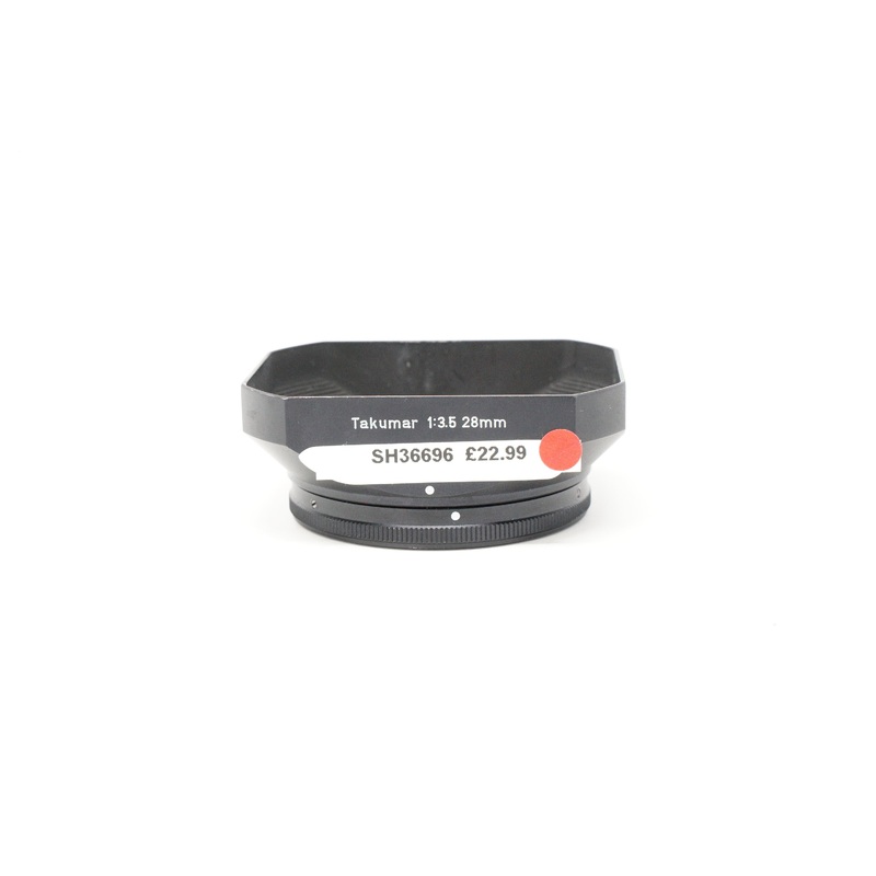 Used Pentax Takumar Metal lens hood for 28mm f3.5 (SH36696)
