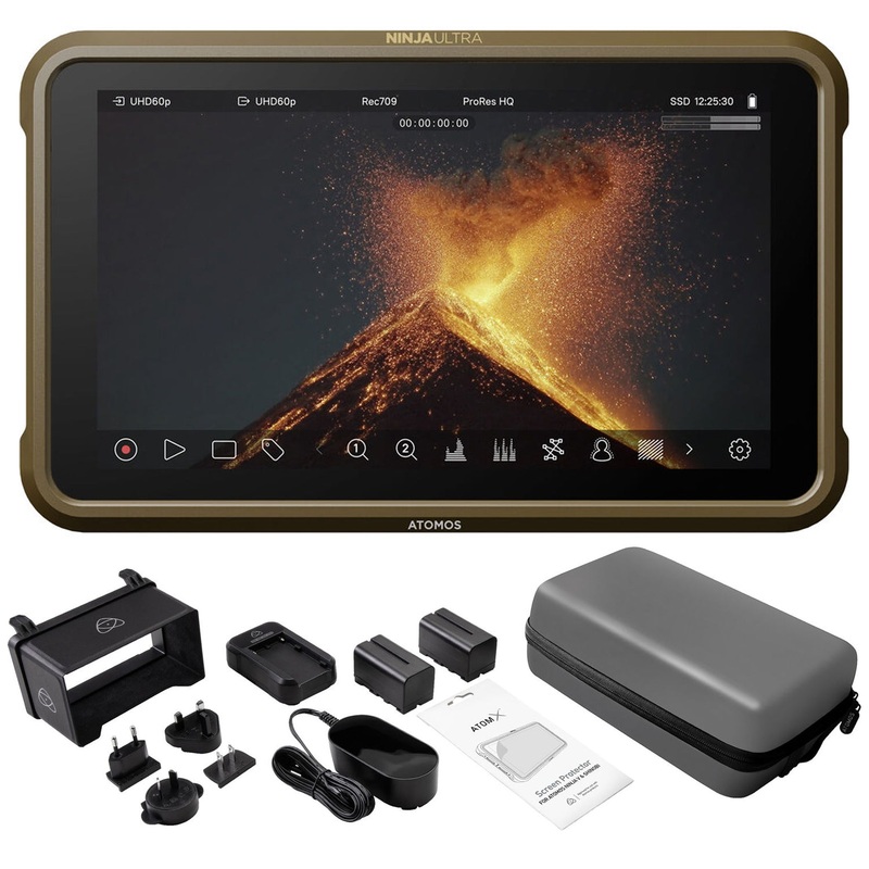 Atomos Ninja Ultra 5.2″ 4K HDMI Recording Monitor Bundle 4