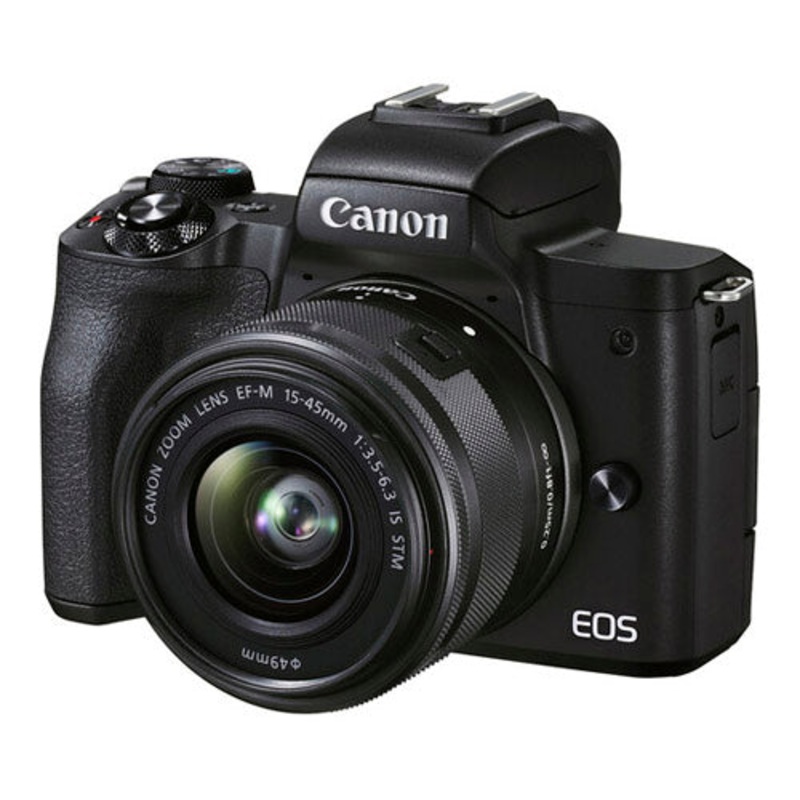 Canon EOS M50 Mark II Mirrorless Camera with 15-45mm Lens