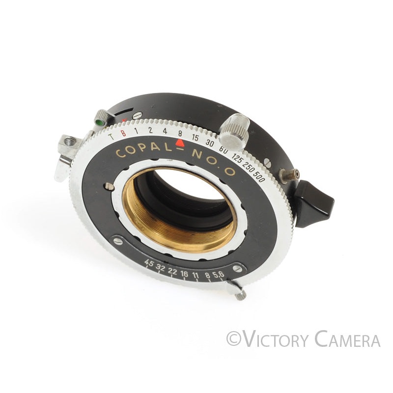 Copal #0 No. 0 Shutter f5.6 Scale (only) for 4×5 Large Format [EXC+]