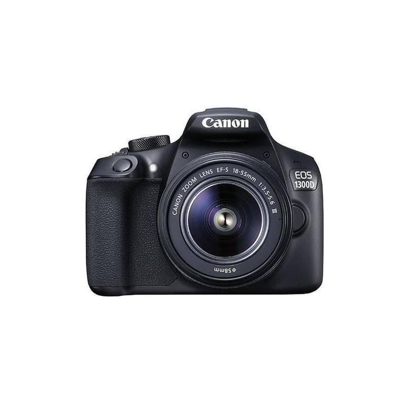 EOS 1300D SLR – Black + Canon EF-S 18-55mm f/3.5-5.6 III f/3.5-5.6