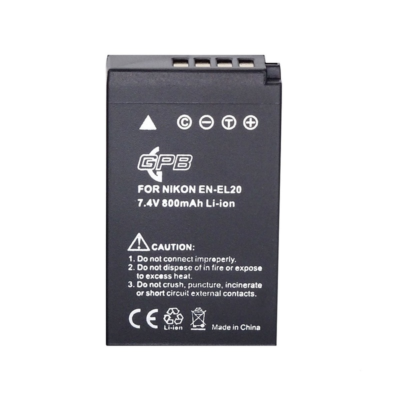 GPB battery for Nikon EN-EL20 Camera Battery