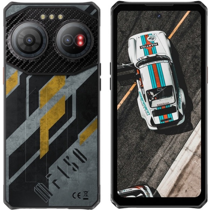IIIF150 Air3 Rugged Phone Dual SIM Night Vision Camera 12GB+512GB Graffiti