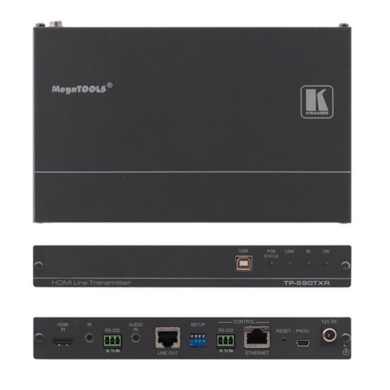 Kramer Electronics TP-590TXR 4K60 4:2:0 HDMI PoE Transmitter