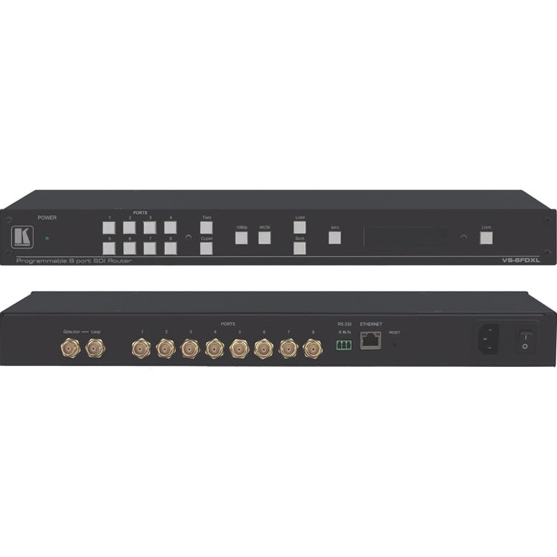 Kramer Electronics VS-8FDxl Revolutionary 8-Port SDI Matrix Switcher