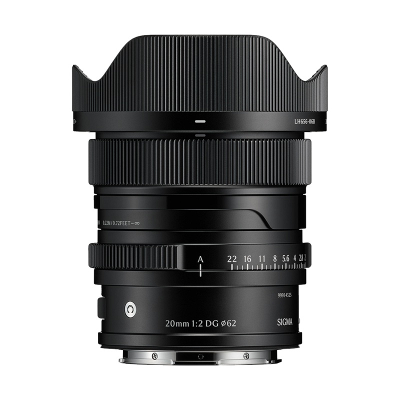 Sigma 20mm f/2 DG Contemporary Lens (L-Mount, Black)