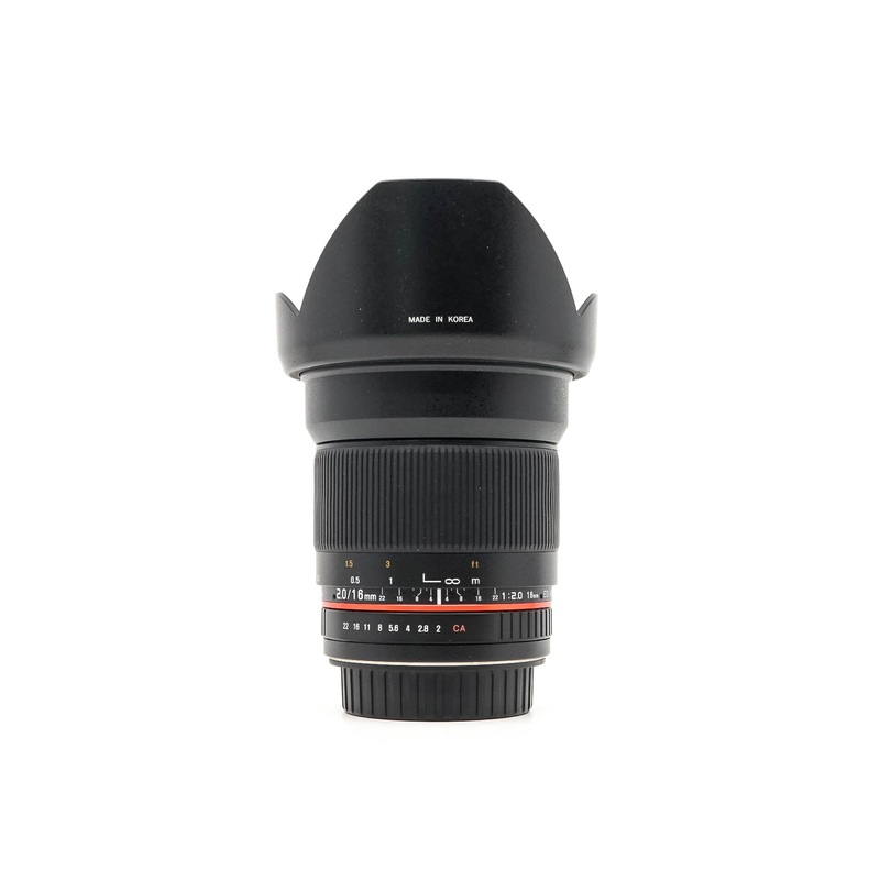 Walimex Pro 16mm f/2 ED AS UMC CS – Canon EF-S Fit