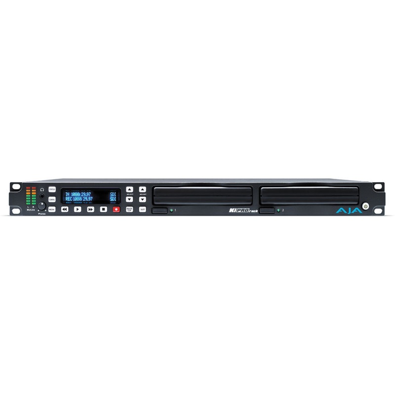 AJA Ki Pro Rack File Based 1RU Recorder and Player – KI-PRO-RACK-R0