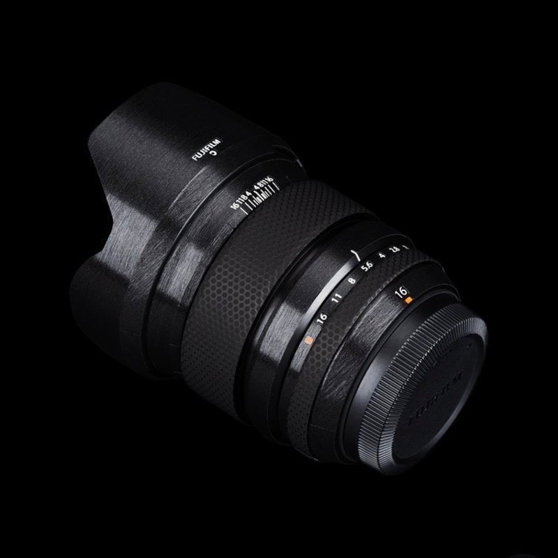 FUJIFILM XF 16mm F1.4 R WR Lens Skin Brushed Black