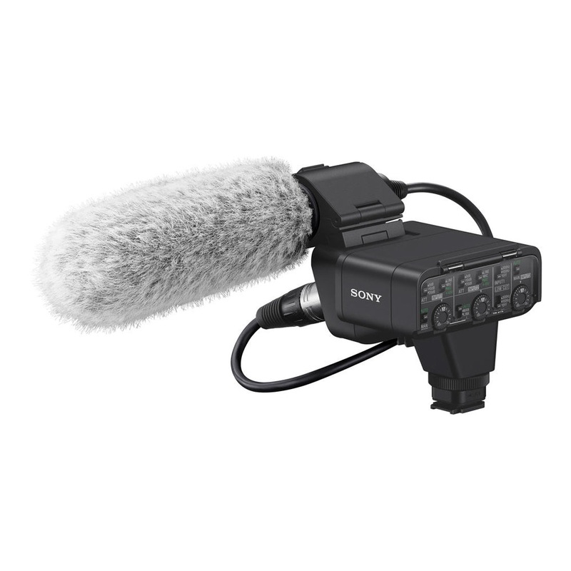 Kit Adaptador Sony XLR con Micrfono Shotgun XLR-K3M