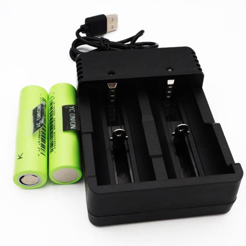 Kit cargador y bateras para lmpara Energy Tube YC Onion