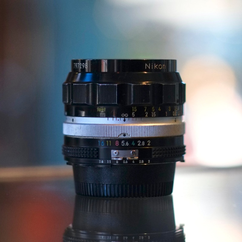 Nikon 35mm f2 Nikkor-O Auto (pre-AI converted)