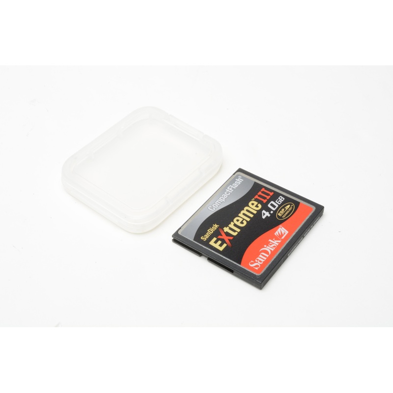 Sandisk Extreme III 4GB ESP CF Compact Flash Camera Memory Card in jewel case